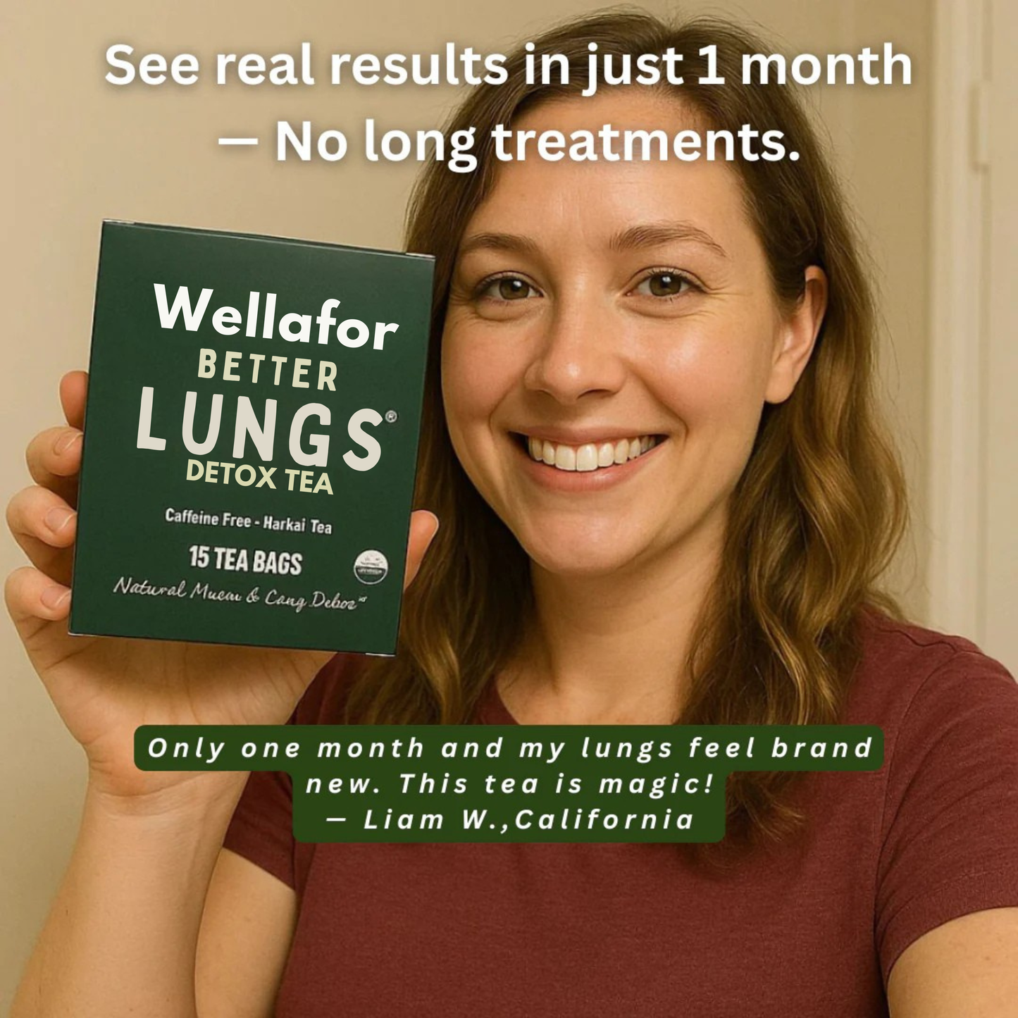 Wellafor TEA BAGS FOR LUNG DETOX